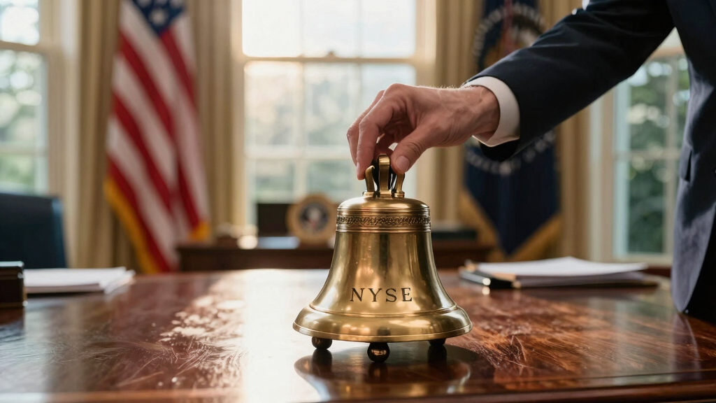 New York Stock Exchange opening bell to be rung from Oval Office for Trump Accounts launch