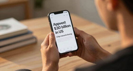Apple to invest $30 billion in US chip manufacturing